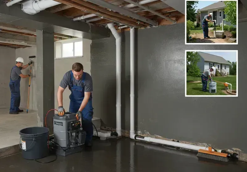 Basement Waterproofing and Flood Prevention process in Northlakes, NC